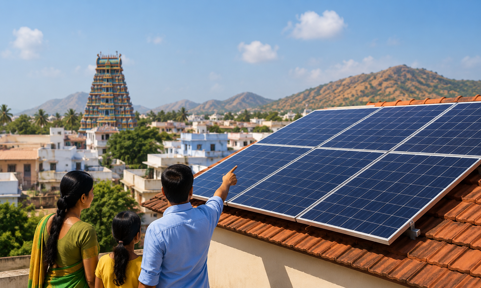 PM Surya Ghar Solar Subsidy Application Guide in Madurai Tamil Nadu